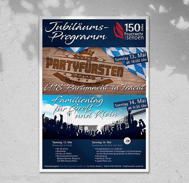 Poster für das Event